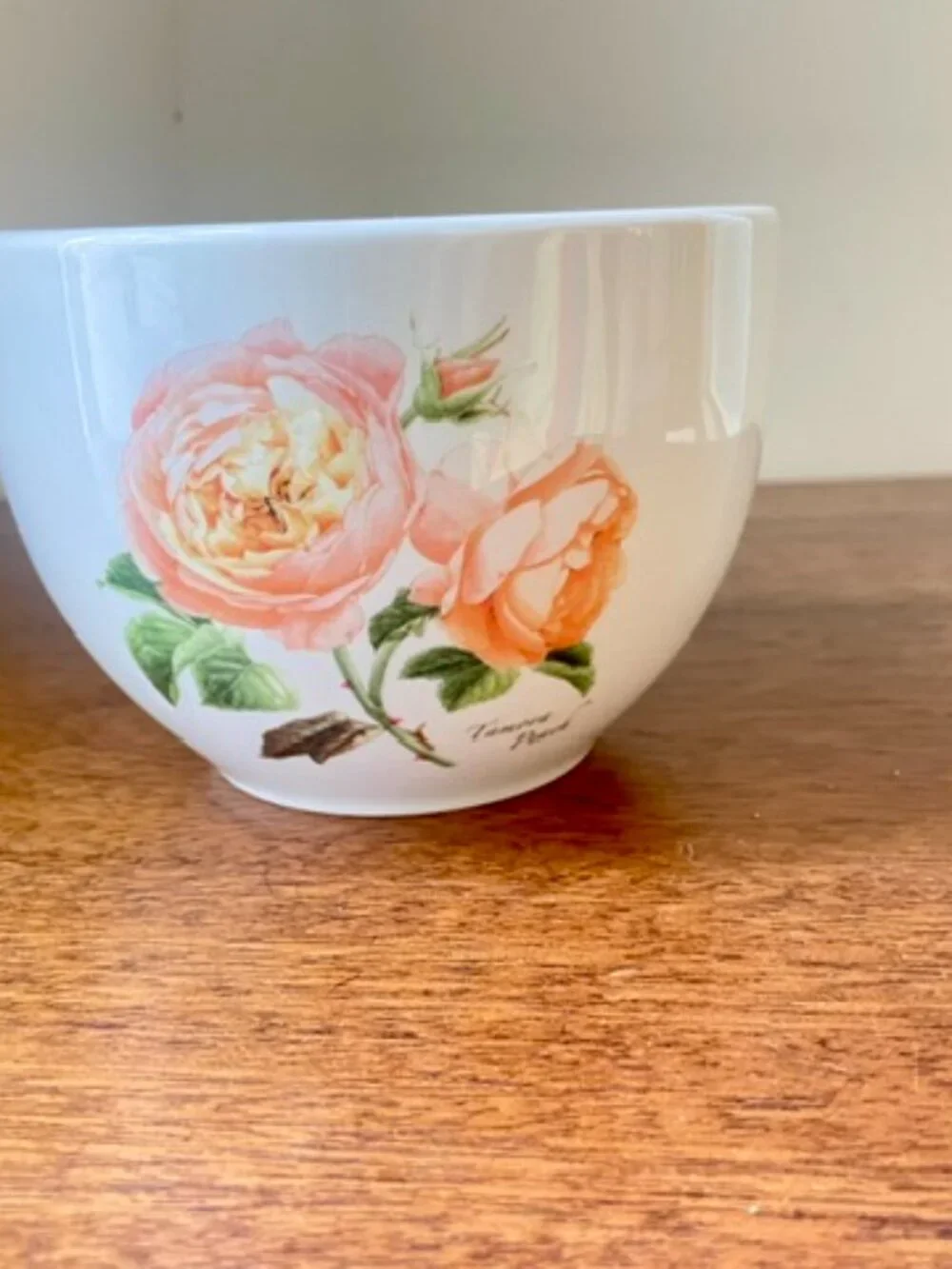 PORTMEIRION BOTANIC GARDEN Rose theme Vanessa Bell & Scarborough Fair Bowls x2